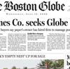 NY Times Co. Takes Bids On Boston Globe